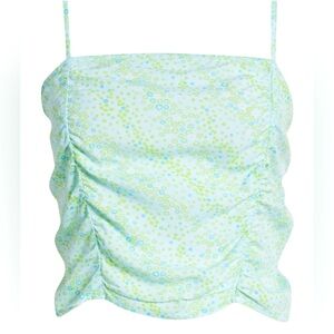 Nordstrom BP Ruched Crop Camisole size 1X NWT